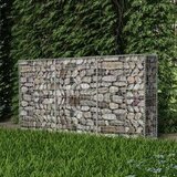 vidaXL Gabionska košara od pocinčanog čelika 200 x 30 x 100 cm | shoptok.hr