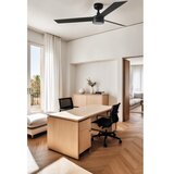 Faro 34291WT1S- LED prigušiva stropni ventilator CRUISER L 18W/230V CCT prečnik 132 cm crna WT + DO | Eponuda.com