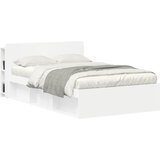  Glava kreveta s ormarićem s pohranom Bijeli 135 x 18,5 x 80 cm | Eponuda.com