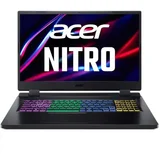 Acer prenosnik nitro 5, NH.QLFEX.00G, 17,3" fhd ips 144Hz, intel core i7 12650H do 4,7GHz, 16GB DDR5, 512GB nvme ssd, nvidia geforce RTX4060 8GB, brez os, 2 leti