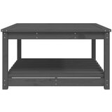  Vrtni stol sivi 82 5 x 82 5 x 45 cm od masivne borovine | shoptok.hr