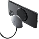 Satechi ST-ELMSK Magnetic Sticker iPhone 11/12 bežični punjač, držač, crni | shoptok.hr