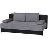 P & B ZOFA S POSTELJNO FUNKCIJO, siva, črna tekstil, leseni material | Shoptok.si
