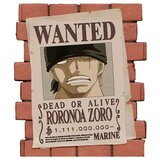 Plastoy Kasica One Piece Wanted poster Roronoa Zoro 16 cm Cijene