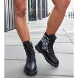 Gemre Black boots adorned with Giraldo monogram | Shoptok.si