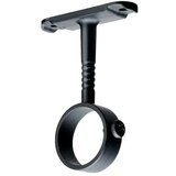 Hettich Nosilec za držalo za obešanje oblačil (Premer: 25 mm, Tlačno liti cink, 1 kos, Črna) | Shoptok.si