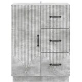  Kreveta Betonska siva 66 x 34,5 x 87 cm Konstruirano drvo | Eponuda.com