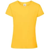 Fruit Of The Loom Girls' T-shirt Sofspun 610150 100% cotton 160g/165g