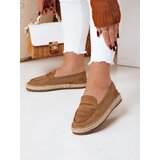 DStreet Mokasyny damskie JUDANA kamelowe | Shoptok.si