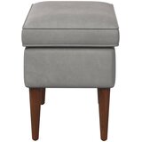  Stolica za noge Svjetlosiva 55 x 35 x 41 cm Baršun | shoptok.hr