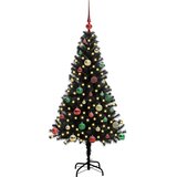  Božićno drvce Crna 150 cm PVC | shoptok.hr