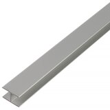 KANTOFLEX Aluminijasti H profil Kantoflex (2.000 x 8,9 x 20 mm, debelina: 1,5 mm, eloksiran aluminij) | Shoptok.si