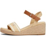 Tommy Hilfiger Sandale bež / konjak / bijela Cijene