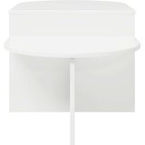  Kava Stol Bijela visokog sjaja 100 x 50 x 40 cm | shoptok.hr
