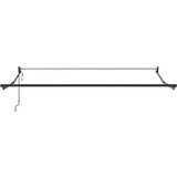 Nadstrešnica Antracit 3 x 2 5 m Metal | shoptok.hr