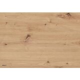  Stol ADAM 120x68 cm - laminirana ploča + MDF - hrast/crni | shoptok.hr