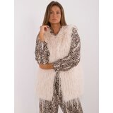 Wool Fashion Italia Vest-AT-KZ-2349-1.31P-light beige | Shoptok.si