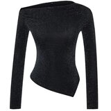 TRENDYOLMILLA ženska bluza Tpraw25Bz00018, Siva-Antracit | Eponuda.com