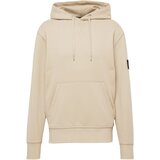 Calvin Klein Jeans Sweater majica boja pijeska / crna | shoptok.hr