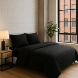 Mila Home Črna enojna/podaljšana posteljnina z rjuho/3-delna 160x220 cm Classic – | Shoptok.si