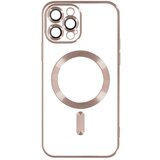 Silikonska futrola magsafe iphone 15 pro roze