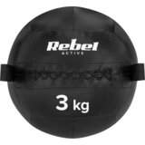 Rebel Active medicinska lopta za fitness i rehabilitacijske vježbe, 3 kg | shoptok.hr