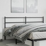 vidaXL Kovinsko posteljno vzglavje črno 180 cm | Shoptok.si