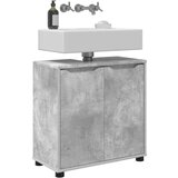 Ormarić za Lavabo - Umivaonik s policom Betonski sivi 60 x 30 x 60 cm | shoptok.hr