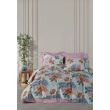 Lessentiel Maison set Prekrivač i jasučnice Garden, 200 x 230 cm, Zeleni u
