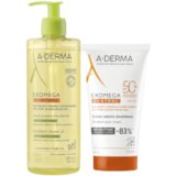 A-derma PROMO Exomega Control ulje za tuÅ¡iranje + GRATIS Exomega Control krema SPF50+ Cijene
