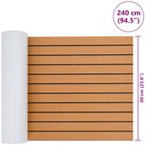  Prostirka za čamce Prugasti Smeđa i crna 240 x 60 cm EVA | shoptok.hr
