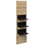 Modern Living Stenska Polica Darius, Barva Hrasta | Shoptok.si