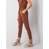 BASIC Feel Good Sweatpants-RV-DR-3589.07X-dark brown | ePonuda.com