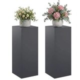  Stalak za biljke 2 pcs Antracit 40 x 40 x 100 cm - Antracit 2x (40 x 40 x 100 cm) | shoptok.hr