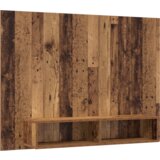 vidaXL Stenski TV kabinet Staro les 120 x 23.5 x 90 cm Konstruiran les | Shoptok.si