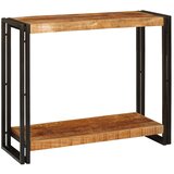  Konzolna stolica Smeđa 90 x 33 x 75 cm Čvrsto drvo manga | Eponuda.ba