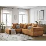 Bobochic Paris Senf žuta kutna garnitura od šenila (s lijevim kutom/u obliku slova L) Whesley – | shoptok.hr