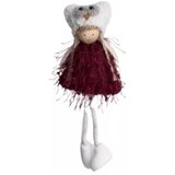  Božični okras, deklica s kapo, 20 cm - različni | Shoptok.si