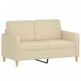  2-dijelni set sofa s jastucima krem od tkanine | shoptok.hr