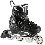 Nils Extreme 4 u 1 role i klizaljke s LED rasvjetom crne veličina S 31–34 | shoptok.hr