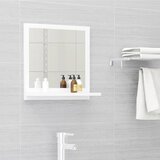 vidaXL Kupaonsko ogledalo bijelo 40 x 10,5 x 37 cm od iverice Cijene