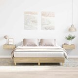  Krevetna konstrukcija 2 pcs Sonoma 152 x 203 cm | Eponuda.ba