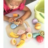 Tooky Toy drveni set za rezanje hrane | shoptok.hr