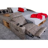 Hanah home bračni krevet whesley smart brown | Eponuda.com