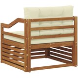  Set vanjskih sofa Čvrsto drvo akacije Prirodna | Eponuda.com