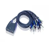 KVM Switch 4port USB CS64US ATEN
