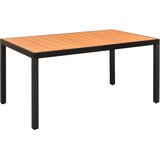  7-dijelni vrtni blagovaonski set aluminijski crni | shoptok.hr