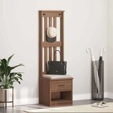vidaXL Drvo za dvoranu SANDENS 45x40x159,5 cm puno drvo bor | shoptok.hr