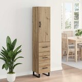  Highboard Umjetnički hrast 34,5 x 34 x 180 cm Konstruirano drvo | shoptok.hr