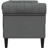  Chesterfield sofa stolica Tamno siva 182.5 x 74.5 x 74.5 cm | shoptok.hr